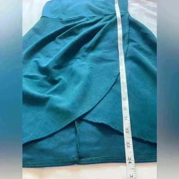 Lulus Forever Your Girl Bodycon Dress Teal Women's Medium - Picture 13 of 15
